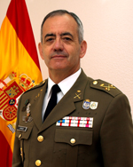 General Aparicio con uniforme de gala