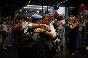 Emoción de los familiares