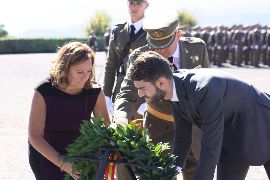 Homenaje a los que dieron su vida por España