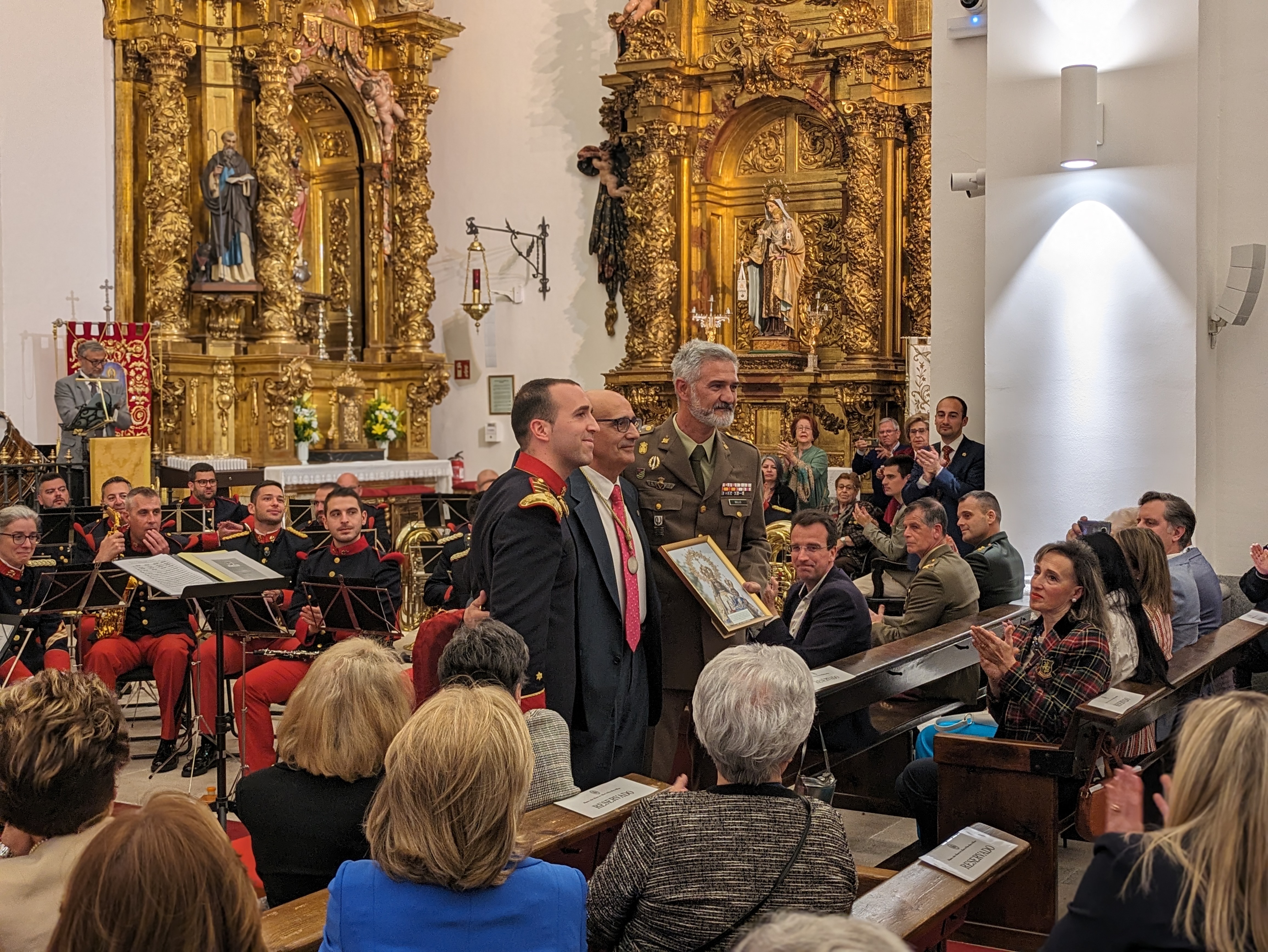 Entrega cuadro Ntra. Sra. de Butarque