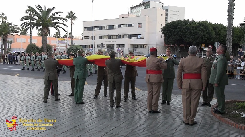 Arriado de Bandera Cabos Mayores