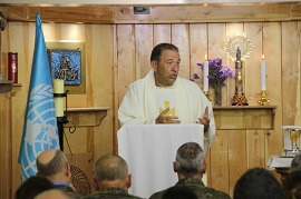 Celebración de una misa del Pater.