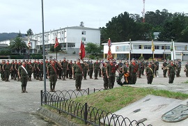 Acto a los compañeros caidos.