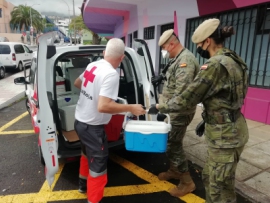 Cooperación con Cruz Roja
