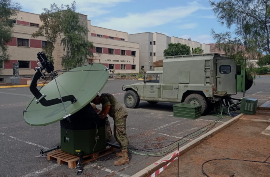 Medios satélite en Gran Canaria