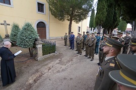 Responso en el campo santo de Segovia