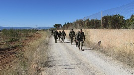 El BCIMIC I finalizando la prueba de unidad