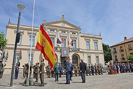 Izado solemne de la Bandera Nacional