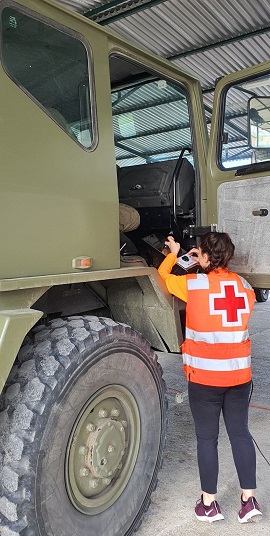 Desinfección del CNPTT 10 TM IVECO M250