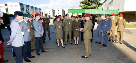 Alumnos de diversas nacionalidades en actividad de movilidad o intercambio en la AGM