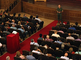 Incorporación de los Nuevos Cadetes en la Academia General Militar.