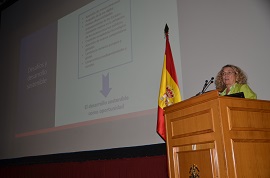 Un instante de la conferencia