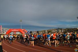 Salida de la carrera Trail de 30 km