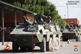 Prueba de conducción-mantenimiento-armamento