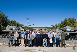 General jefe de la BRC II con los 