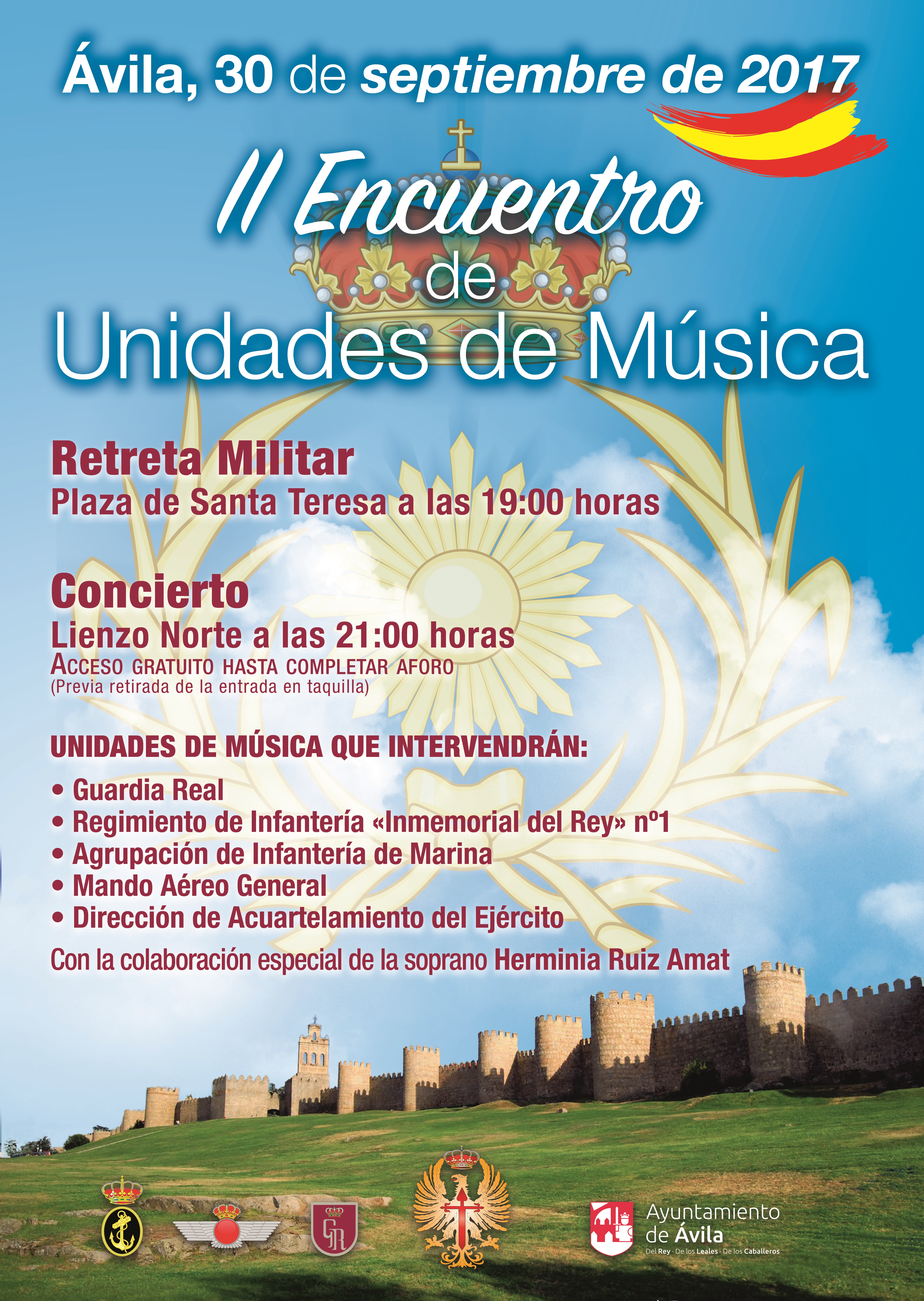 encuentro musicas militares cartel 2017