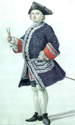 Ingeniero militar del siglo XVIII