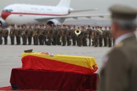 Los restos mortales del sargento 1&ordm; llegaron a Torrejón 