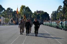 El jefe de FUTER presidió el acto de despedida (Foto:BRILEG)
