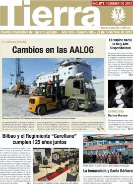 Portada del Boletín Informativo Tierra nº 205