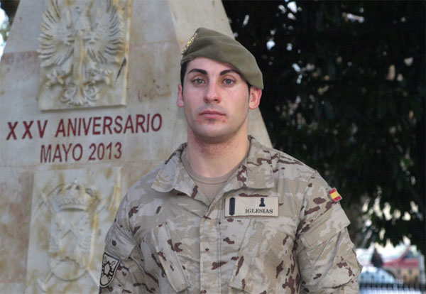 El soldado Iglesias actuó con arrojo y valor (Foto:MING)