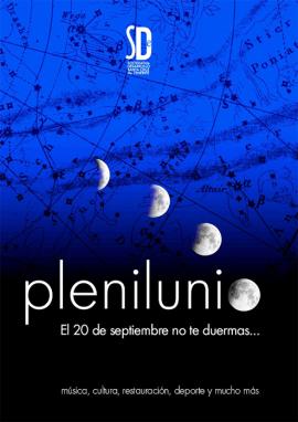 Cartel promocional de "Plenilunio"