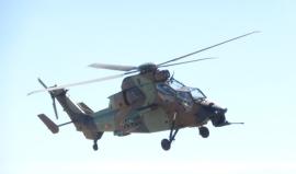 El Tigre HAD en vuelo en la presentación