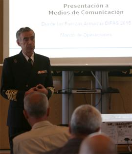 El JEMAD en la presentación de los actos