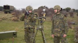 Ejercicio de tiro de los alumnos de 5&ordm;