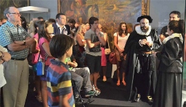 Visita teatralizada en el museo