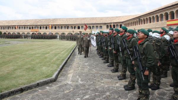  Revista a la formación en la Ciudadela de Jaca