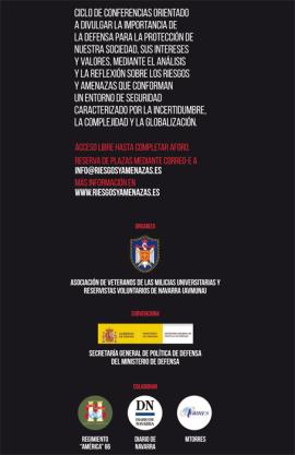 Cartel promocional del ciclo de conferencias