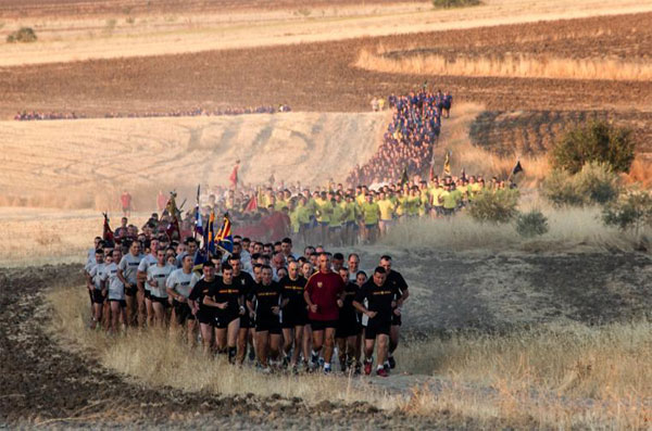 Carrera de los componentes de la unidad