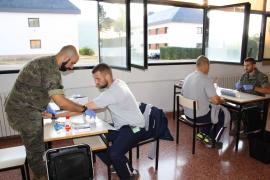 Con el reconocimiento médico termina el proceso