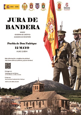 cartel jura de bandera