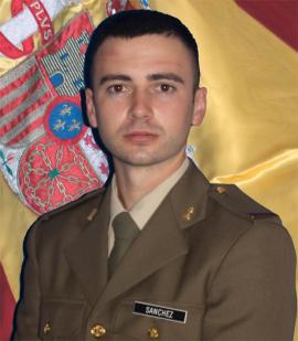 Fotografia oficial soldado Sanchez