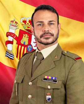  Fotografía oficial del soldado Sarrión