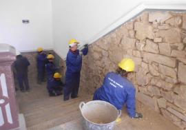 Alumnos del taller del acto. "Santocildes" 