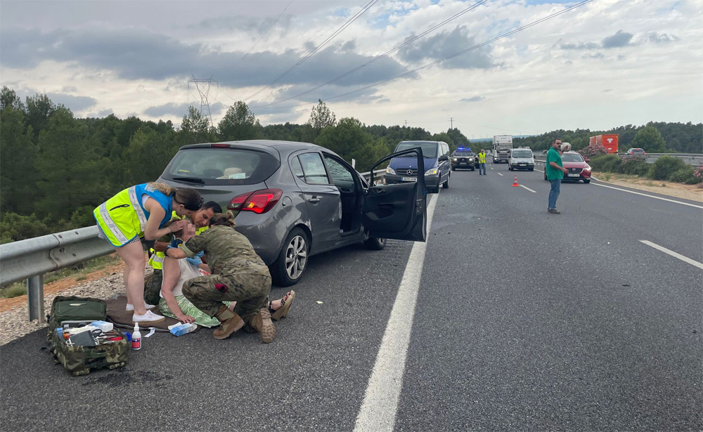 Prestación de auxilio a la víctima del accidente