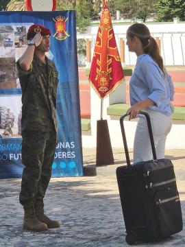 La Princesa de Asturias inicia su formación