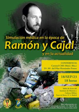 Conferencia 'Simulación médica en la época de Ramón y Cajal y en la actualidad'