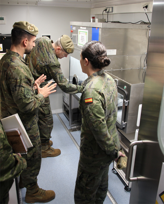  Entra en servicio en el Ejército un nuevo Laboratorio Biológico Desplegable