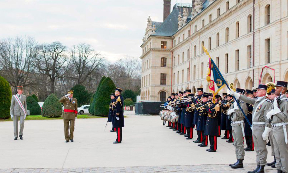 Visita oficial del Jefe de Estado Mayor del Ejército a Francia