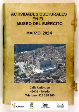 Actividades del Museo del Ejército de Toledo para el mes de marzo