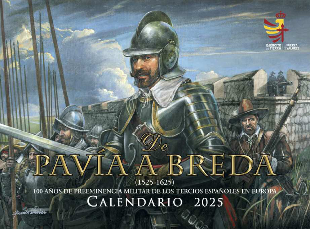 Portada del calendario del Ejército de Tierra 2025