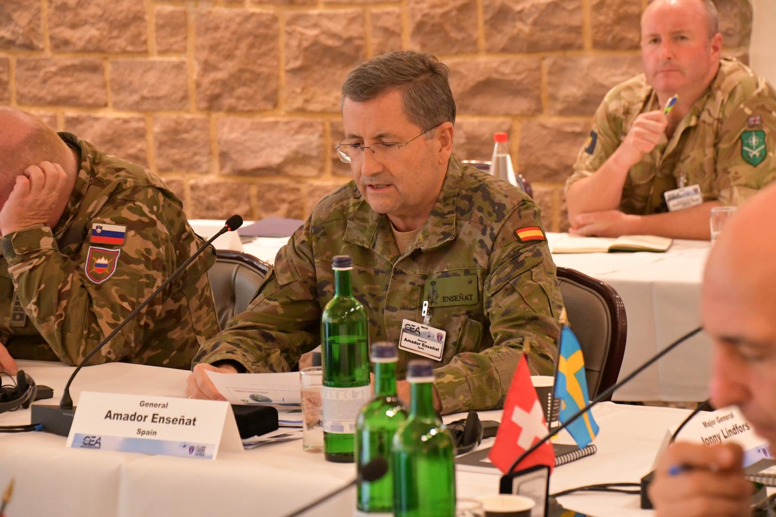 El JEME participa en la 32ª Conferencia de Jefes de Ejércitos Europeos y en el foro de defensa LANDEURO