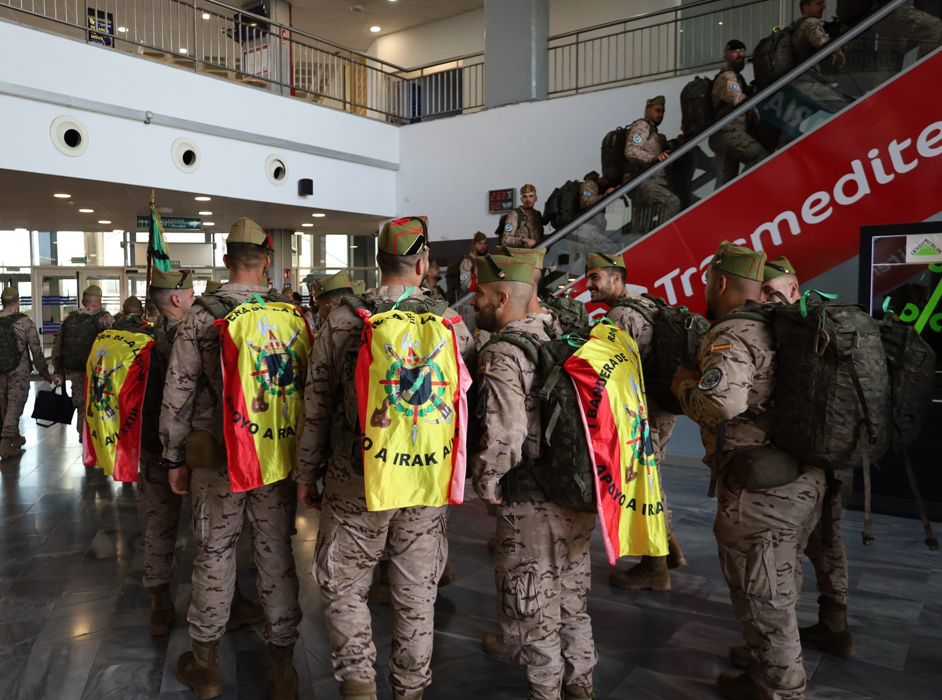 Momento de la salida en el puerto  
