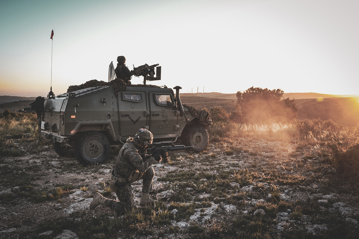Efectivos de COMGEBAL se adiestran en Chinchilla 