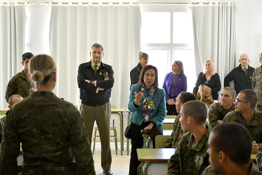 Con los nuevos soldados 