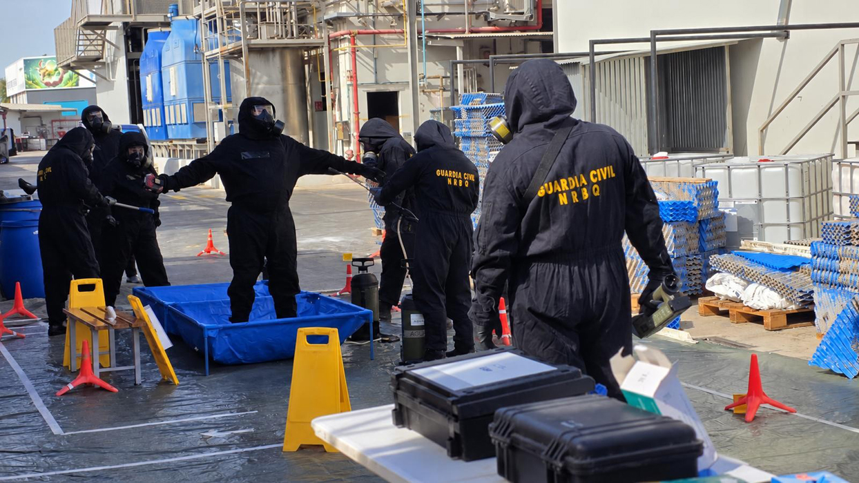 Unidades de defensa NBQ de la Guardia Civil 